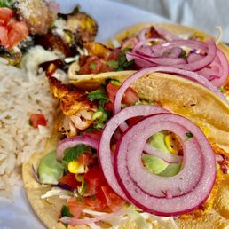 Cajun Salmon Tacos