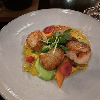 The Library - Scallops - New American Near Me - Las Vegas, Nevada The Library - Scallops - New American Near Me - Las Vegas, Nevada