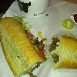 Steak Escape Willow Lake - Original Philly. They use Cheese Whiz!