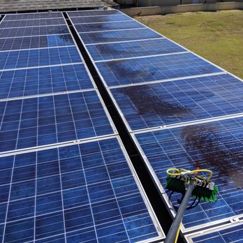Mr Squeegee - Dirty to sparkly solar panels - Window Washing Near Me Mr Squeegee - Dirty to sparkly solar panels - Window Washing Near Me