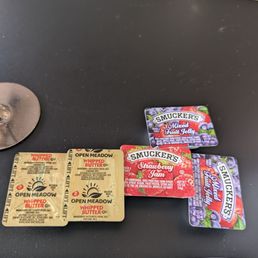 The butter and jam they give... The butter and jam they give...