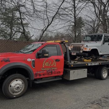 E/J Trucking & Towing - E/J Trucking & Towing. Call now. 7812998571 - Towing Near Me E/J Trucking & Towing - E/J Trucking & Towing. Call now. 7812998571 - Towing Near Me