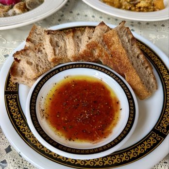 Fet-Fisk - Rye focaccia with Sicilian extra virgin and tomato "balsamic" - Desserts Near Me - Pittsburgh, Pennsylvania