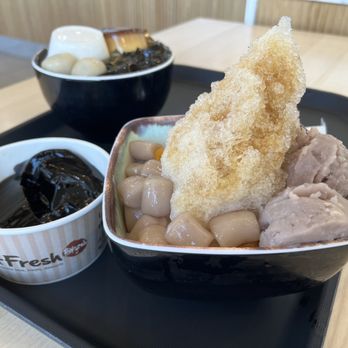 Meet Fresh - custom taro bowl - Desserts Near Me - Monterey Park, California Meet Fresh - custom taro bowl - Desserts Near Me - Monterey Park, California
