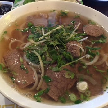 Lotus Leaf - Combination Pho with filet mignon on the side - Vietnamese Near Me - San Leandro, California