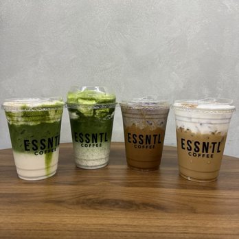 ESSNTL Coffee - Banana matcha, matcha einspanner, cookies and cream Vietnamese coffee, salted cream coffee - Coffee & Tea Near Me - San Diego, California ESSNTL Coffee - Banana matcha, matcha einspanner, cookies and cream Vietnamese coffee, salted cream coffee - Coffee & Tea Near Me - San Diego, California