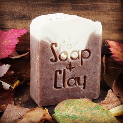 Soap & Clay - Smells good enough to eat! Pumpkin Tortoni with ground pumpkin seed exfoliant.