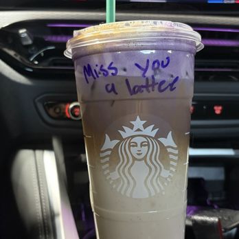 Starbucks - New Iced Ube Coconut Macchiato. I didn't really like it. Still haven't even drank 1/2 yet - Coffee & Tea Near Me - Chandler, Arizona Starbucks - New Iced Ube Coconut Macchiato. I didn't really like it. Still haven't even drank 1/2 yet - Coffee & Tea Near Me - Chandler, Arizona