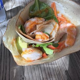 Shrimp Avocado Crepe Shrimp Avocado Crepe