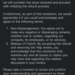 Original email from Structure Properties offering us $1500 so long as we remove our review and never make any negative remarks again. Original email from Structure Properties offering us $1500 so long as we remove our review and never make any negative remarks again.