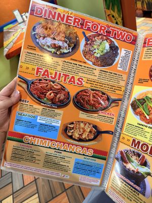 Menu photo 3 El Tapatio Flagstaff, AZ