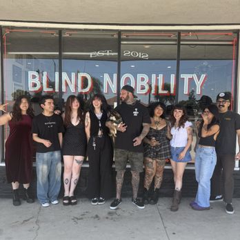 Blind Nobility - Group photo - Piercing Near Me - La Habra, California
