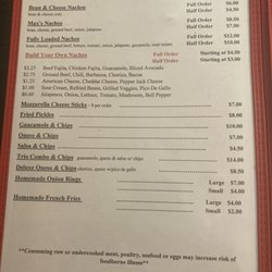 Max’s Cafe - Appetizers