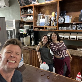 Paradise Bistro & Coffee - Heaven (left) and Angel, sent straight from above to make sure we didn't go hungry! - Coffee & Tea Near Me - Granbury, Texas