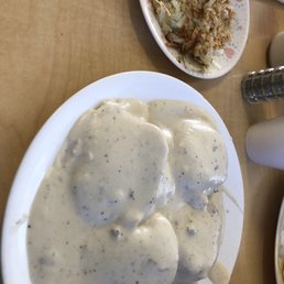 Full order of biscuits & gravy with a side of hashbrowns Full order of biscuits & gravy with a side of hashbrowns