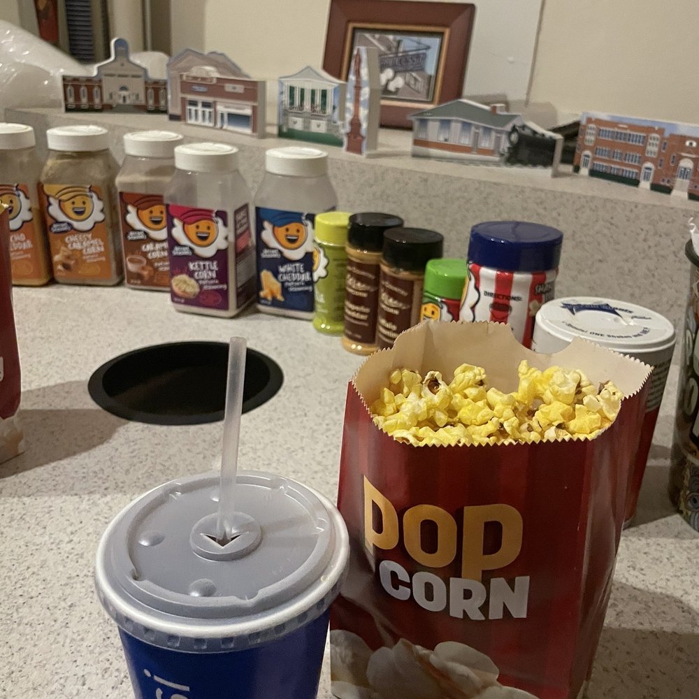 Princess Theatre - Lots of options for popcorn seasonings - Cinema Near Me - Le Roy, Illinois