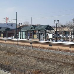 Olde Town Arvada Station - "Olde Town Arvada commuter rail station as seen from the parking garage." Stolen from Wikipedia.