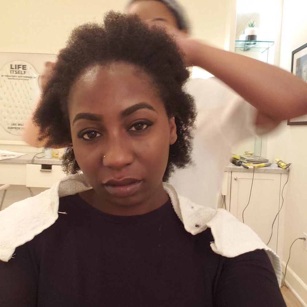 Drybar - 4c natural hair. Hair done by Destiny. Soo perfect! $45. - Blow Dry/Out Services Near Me - San Francisco, California Drybar - 4c natural hair. Hair done by Destiny. Soo perfect! $45. - Blow Dry/Out Services Near Me - San Francisco, California