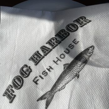 Fog Harbor Fish House - Napkins - Seafood Near Me - San Francisco, California Fog Harbor Fish House - Napkins - Seafood Near Me - San Francisco, California