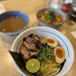 Tsujita Artisan Noodle - Chashu Ajitama Tsukemen
