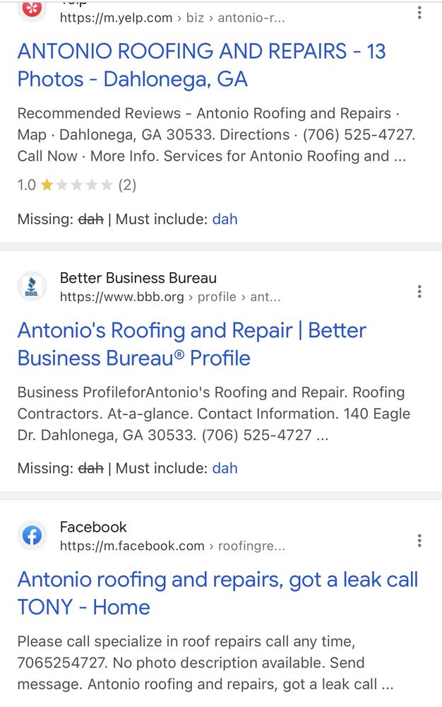Slide of Antonio Roofing and Repairs