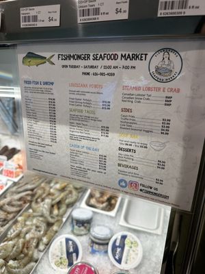Menu photo 2 Fishmongers Seafood Market Grand Rapids, MI Menu photo 2 Fishmongers Seafood Market Grand Rapids, MI