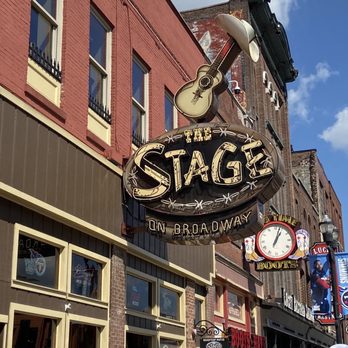 The Stage on Broadway - Outside signage - Music Venues Near Me - Nashville, Tennessee The Stage on Broadway - Outside signage - Music Venues Near Me - Nashville, Tennessee
