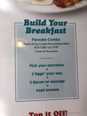 Menu photo 2 IHOP Limon, CO