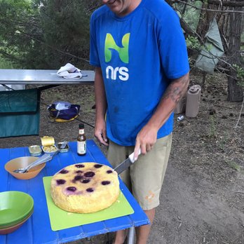 New Mexico River Adventures - Pineapple upside down cake! Yum! - Rafting/Kayaking Near Me - Embudo, New Mexico