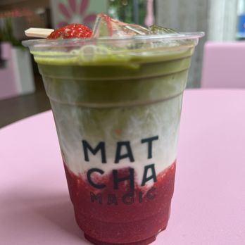Matcha Magic - Strawberry Matcha - Coffee & Tea Near Me - Seattle, Washington Matcha Magic - Strawberry Matcha - Coffee & Tea Near Me - Seattle, Washington