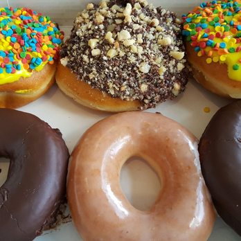 Krispy Kreme Doughnuts - Limited time offer original with chocolate glaze in honour of the solar eclipse - Donuts Near Me - Mississauga, Ontario Krispy Kreme Doughnuts - Limited time offer original with chocolate glaze in honour of the solar eclipse - Donuts Near Me - Mississauga, Ontario