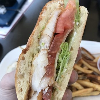 Apres Diem - Fish Sandwich - Bars Near Me - Atlanta, Georgia
