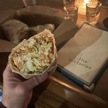 Little Victories - Caesar wrap - Bars Near Me - Chicago, Illinois