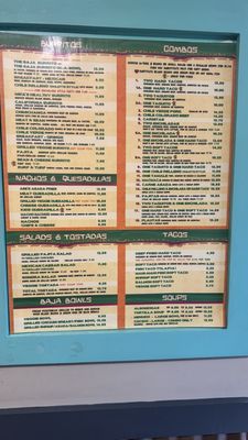 Menu photo 7 Baja Sonora Mexican Restaurant Long Beach, CA