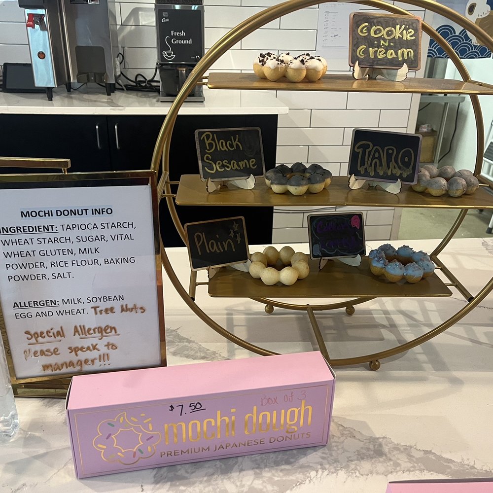 Mochi Dough - Troy - Ingredient list and the amazing boxes! - Donuts Near Me - Troy, Michigan