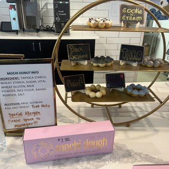 Mochi Dough - Troy - Ingredient list and the amazing boxes! - Donuts Near Me - Troy, Michigan Mochi Dough - Troy - Ingredient list and the amazing boxes! - Donuts Near Me - Troy, Michigan