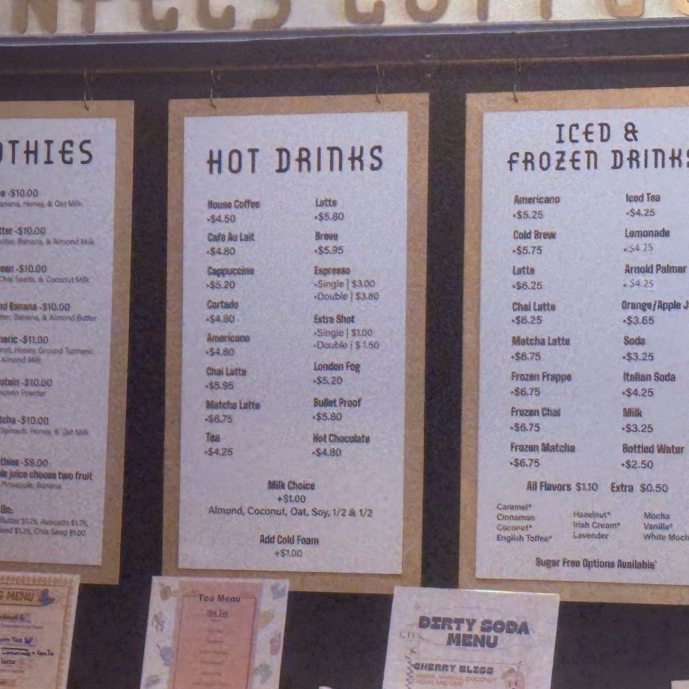 New Braunfels Coffee - Drink menu - Coffee & Tea Near Me - New Braunfells, Texas New Braunfels Coffee - Drink menu - Coffee & Tea Near Me - New Braunfells, Texas