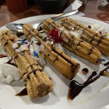 Tequila Grill - Churros with Ice-Cream (Dessert) - Mexican Near Me - Ottumwa, Iowa Tequila Grill - Churros with Ice-Cream (Dessert) - Mexican Near Me - Ottumwa, Iowa