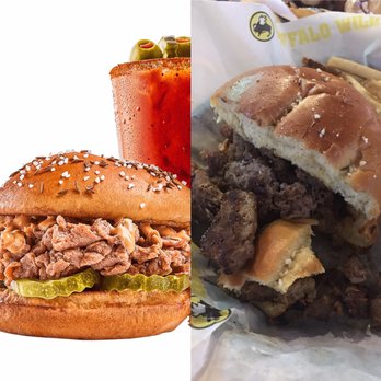 Buffalo Wild Wings - What you order online vs what you get.  Thirty Faith Wek it - Chicken Wings Near Me - El Centro, California