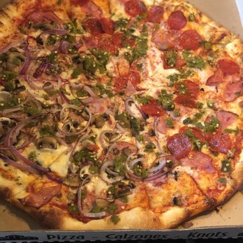 Pizza Castle - Half his, half mine. - Pizza Near Me - Albuquerque, New Mexico