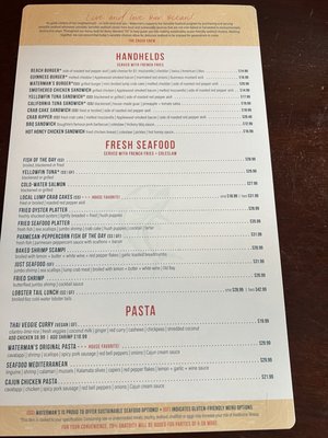 Menu photo 2 Waterman's Surfside Grille Virginia Beach, VA Menu photo 2 Waterman's Surfside Grille Virginia Beach, VA