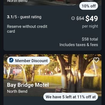 City Center Motel - Can't understand how bay bridge rents rooms that low and there's no way they could offer the same? Bs! - Hotels Near Me - North Bend, Oregon City Center Motel - Can't understand how bay bridge rents rooms that low and there's no way they could offer the same? Bs! - Hotels Near Me - North Bend, Oregon