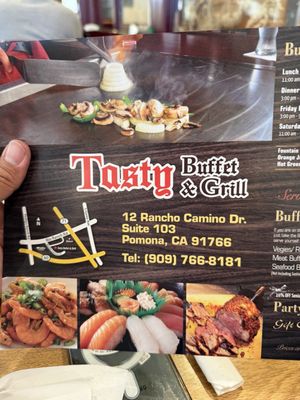 Menu photo 1 Tasty Buffet and Grill Pomona, CA
