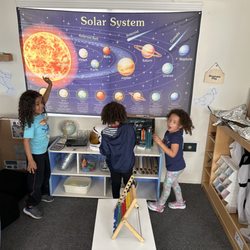 Apple Tree University Preschool - Excited to learn about our solar system during the Junior/Senior class space unit!