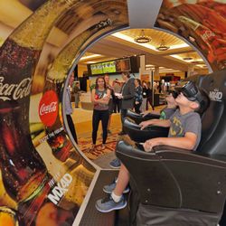 GV Photography - Exciting branding and 3D experience at the Coke booth in Las Vegas!