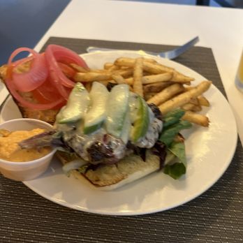 TK’s On The Falls - Cali burger home made pickled onions and house made delicious fries - Burgers Near Me - Honeoye Falls, New York TK’s On The Falls - Cali burger home made pickled onions and house made delicious fries - Burgers Near Me - Honeoye Falls, New York