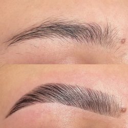 Pink Jade Beauty Lounge - Eyebrow wax, tint and lamination