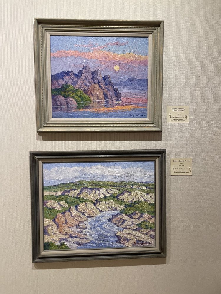 Social spots from Birger Sandzén Memorial  Gallery