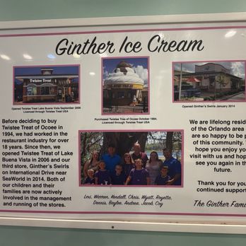 Twistee Treat LBV - The story behind Ginther Ice Cream - Ice Cream & Frozen Yogurt Near Me - Orlando, Florida