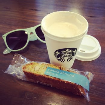 Starbucks - Latte and biscotti - Coffee & Tea Near Me - Richmond, Virginia Starbucks - Latte and biscotti - Coffee & Tea Near Me - Richmond, Virginia